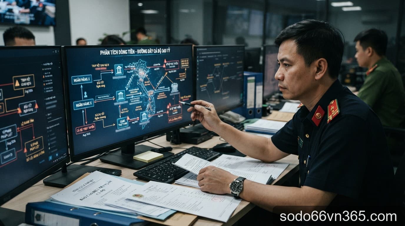 Phân tích đường dây cá độ 560 tỷ đồng: Bài học về dấu vết giao dịch ngân hàng