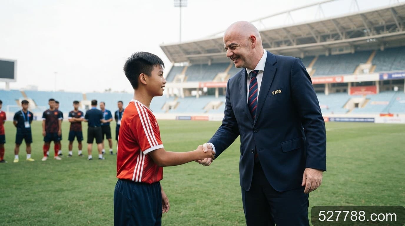 Chủ tịch FIFA Gianni Infantino tại Mỹ Đình: Tầm nhìn mới cho bóng đá Việt Nam