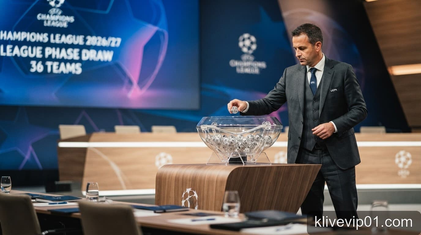 Champions League 2026/27: Bốc thăm vòng bảng và những thay đổi thể thức cần biết