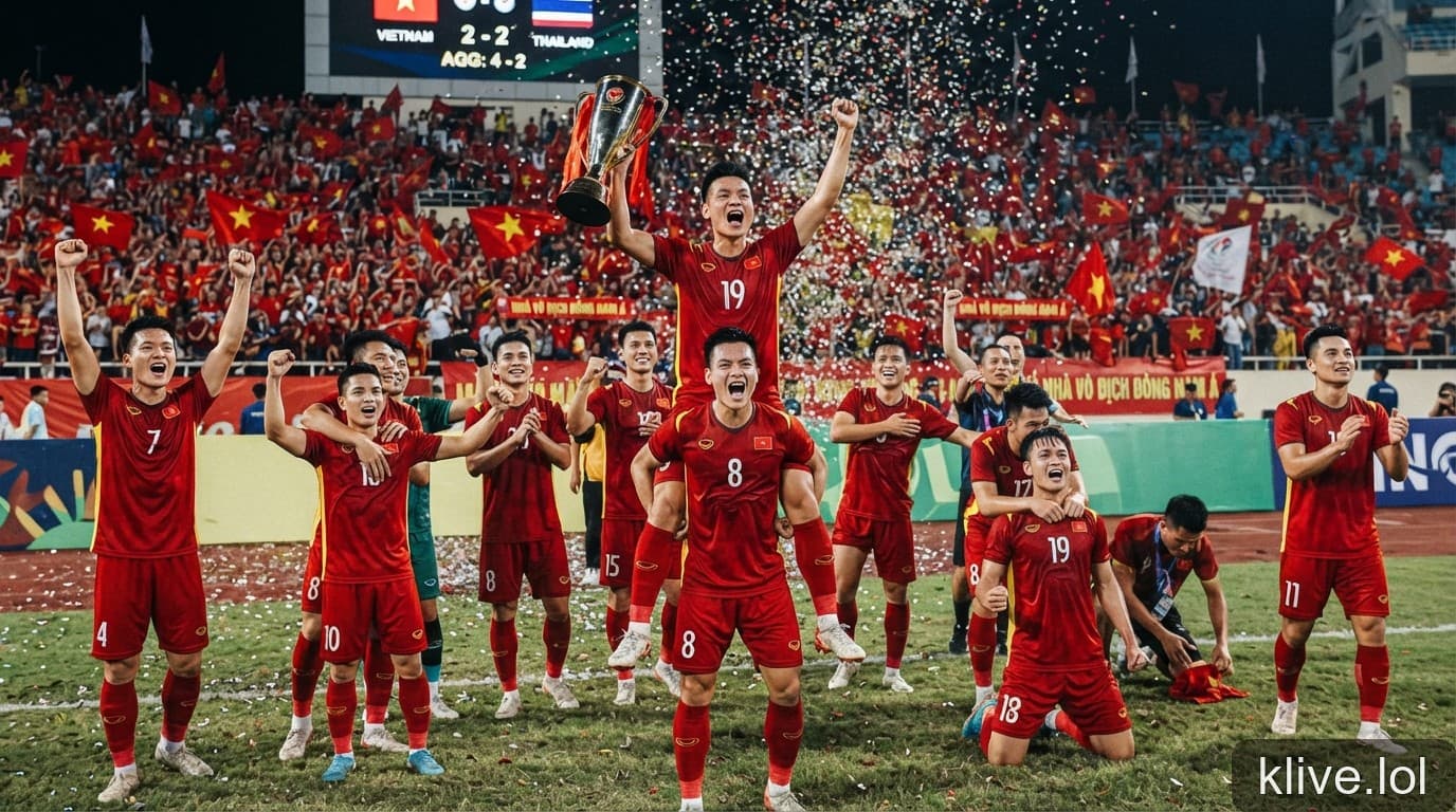 Việt Nam bảo vệ thành công ngôi vương ASEAN Cup 2026: Bản lĩnh nhà vô địch