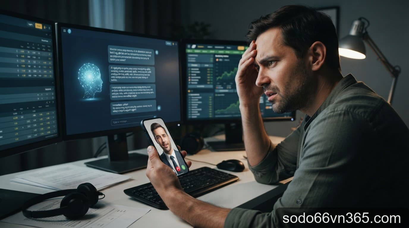 Kỷ nguyên lừa đảo 'AI hóa': Khi chatbot và Deepfake trở thành công cụ thao túng người chơi cá cược