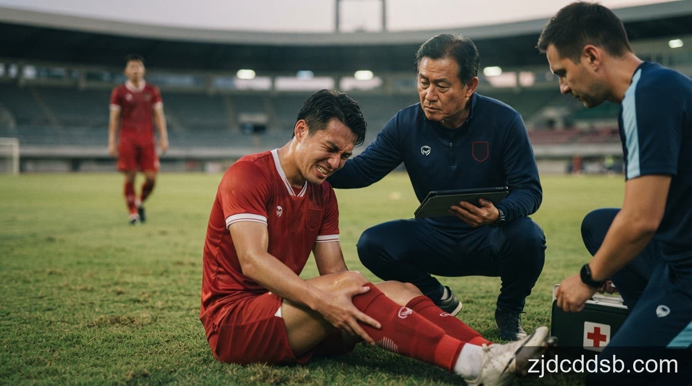 Hoàng Đức chấn thương: HLV Kim Sang-sik đối mặt bài toán khó trước FIFA ASEAN Cup