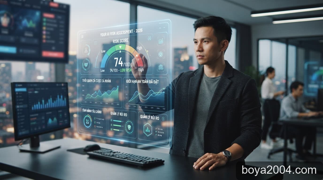 AI trong quản lý rủi ro cá nhân 2026: Tại sao 'điểm số rủi ro' là công cụ bảo vệ bạn?