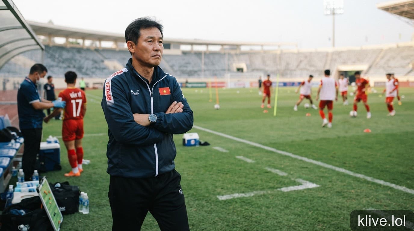 FIFA ASEAN Cup 2026: Thách thức nhân sự cho HLV Kim Sang-sik sau chấn thương của Văn Vĩ