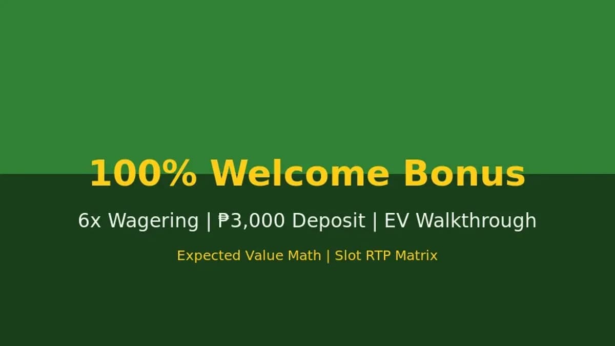STAS: Philippines casino checklist for casino bonus terms, Jili bingo and GCash 2026-05-26
