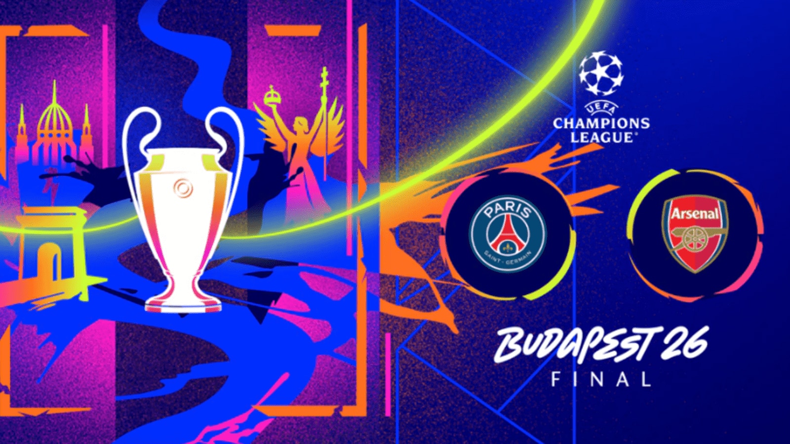 Chung kết Champions League Budapest PSG Arsenal giờ xem Việt Nam 2026