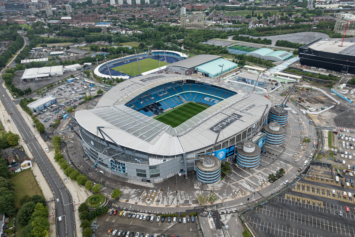 Sân vận động Etihad - nơi diễn ra trận Manchester City vs Arsenal cuối tuần 18-20/4